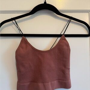 Women's Mauve Crop Top